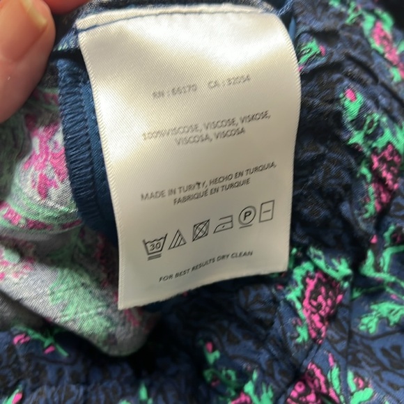 Anthropologie Blue and Pink Shorts - Picture 5 of 5